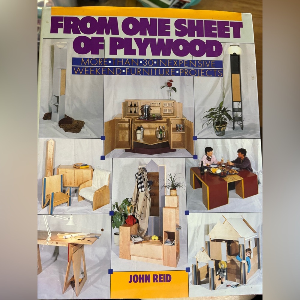 Weekend Furniture projects (from one sheet of plywood)